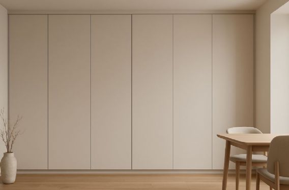 無痕設計美學｜隱藏式櫃門如何打造整齊俐落的居家空間